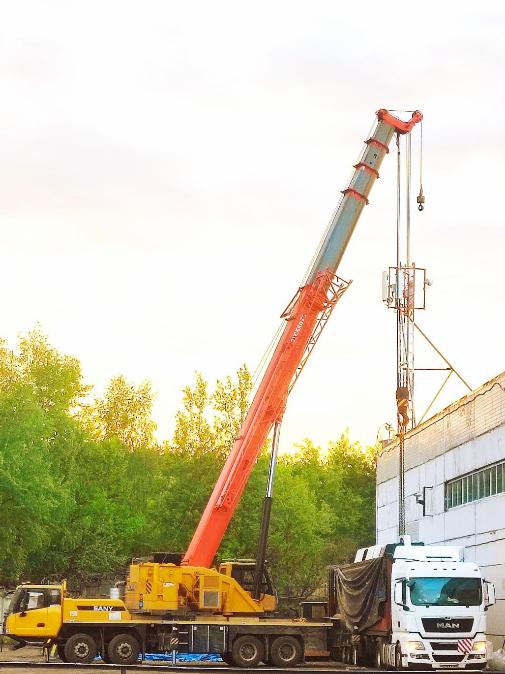 Выгрузка на СВХ станка весом более 20 тонн